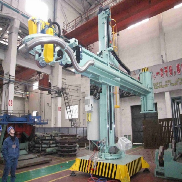 High Speed Automatic Gouge And Grinding Machine for Low Alloy Steel Iron Pressure Vessel 