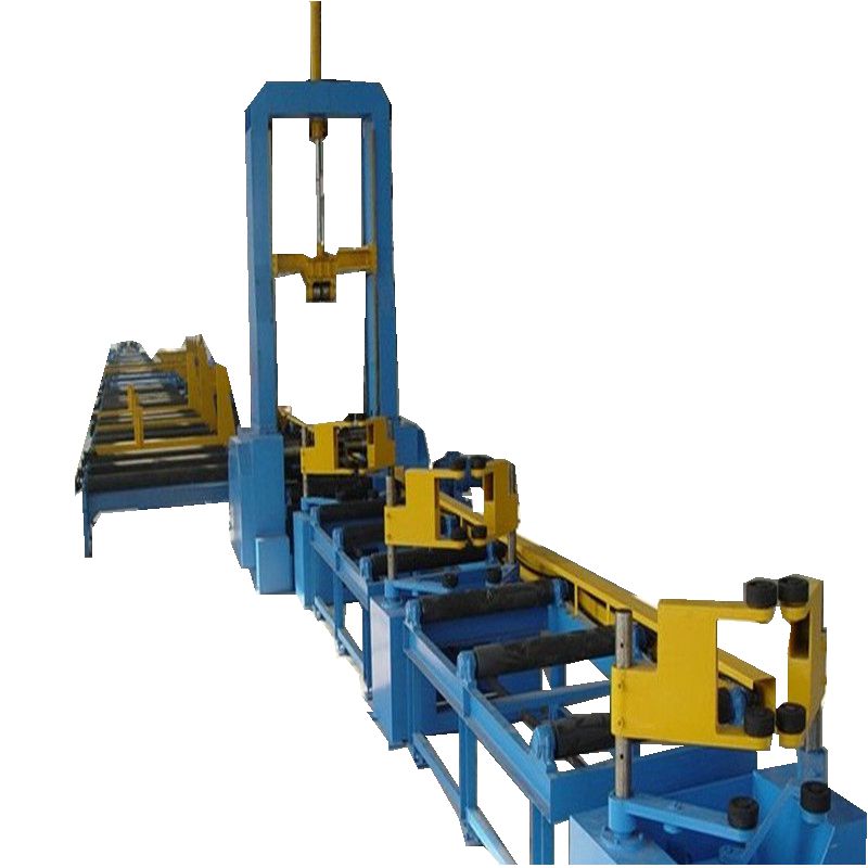Automatic CNC H/I/T Beam Straightening And Welding Machine with Column 