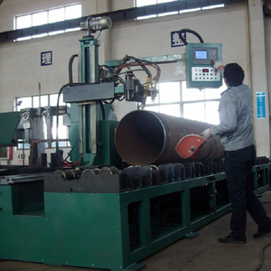 Stationary And Strong Power 5 Axis Flame And Plasma Pipe Cutting Machine in Alloy Steel Power Plant