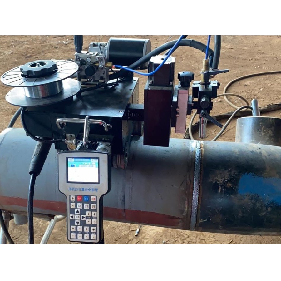 New Type Orbital Welding Machine with Magnetic Function for Pipeline Construction