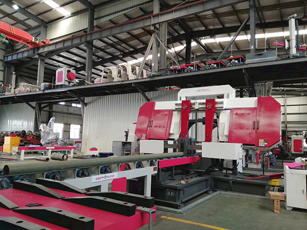 Band Saw Cutting Machine for Pipe spool Fabrication