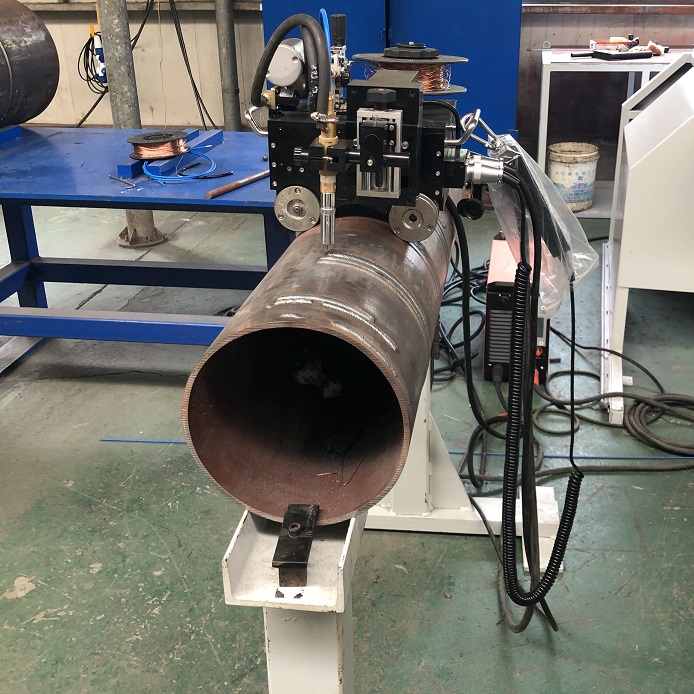 High Efficiency FCAW Pipe Orbital Seam Welding Machine for Low