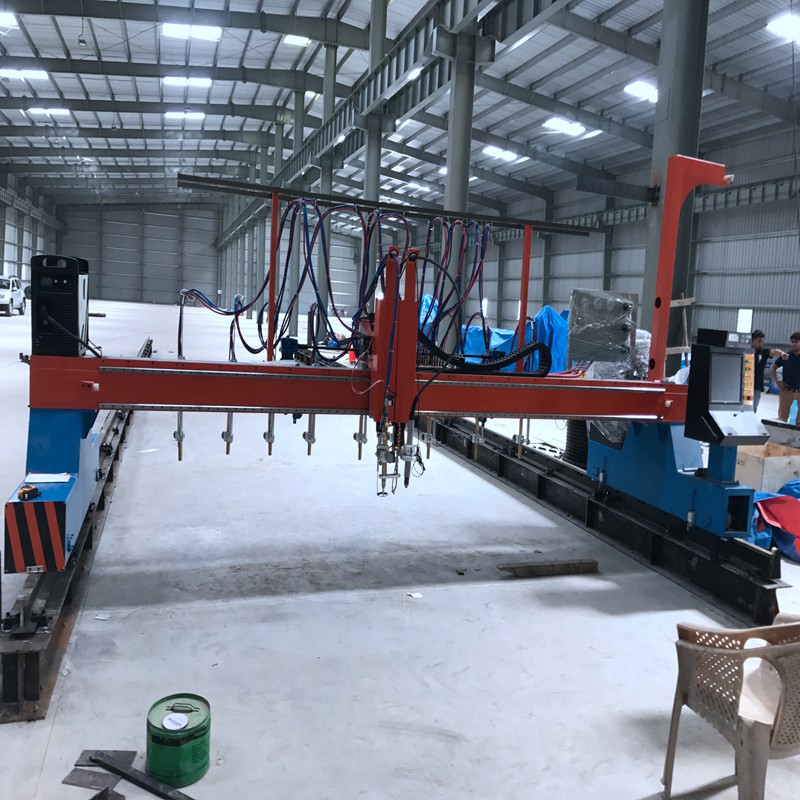 Hydraulic Type Horizontal Stable Performance Plasma And Flame Cutting Machine for Steel Structure