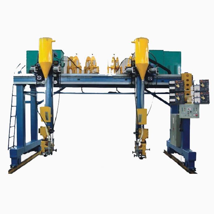 Hot Sale Gantry Type Plasma and Flame Welding Machine for H Beam Production Line