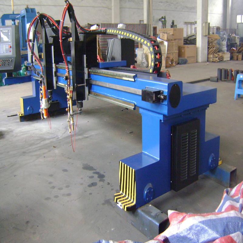 Good Rigidity CNC 5 Axis Metal Plasma And Flame Cutting Machine with Single Height Gear