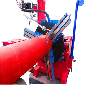 High Frequency Stainless Steel Automatic Pipe Seam Welding Machine for Gas Plant